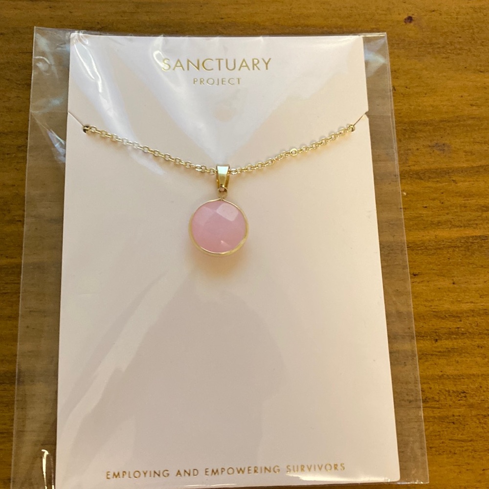 Sanctuary Project rose serenity necklace NWT